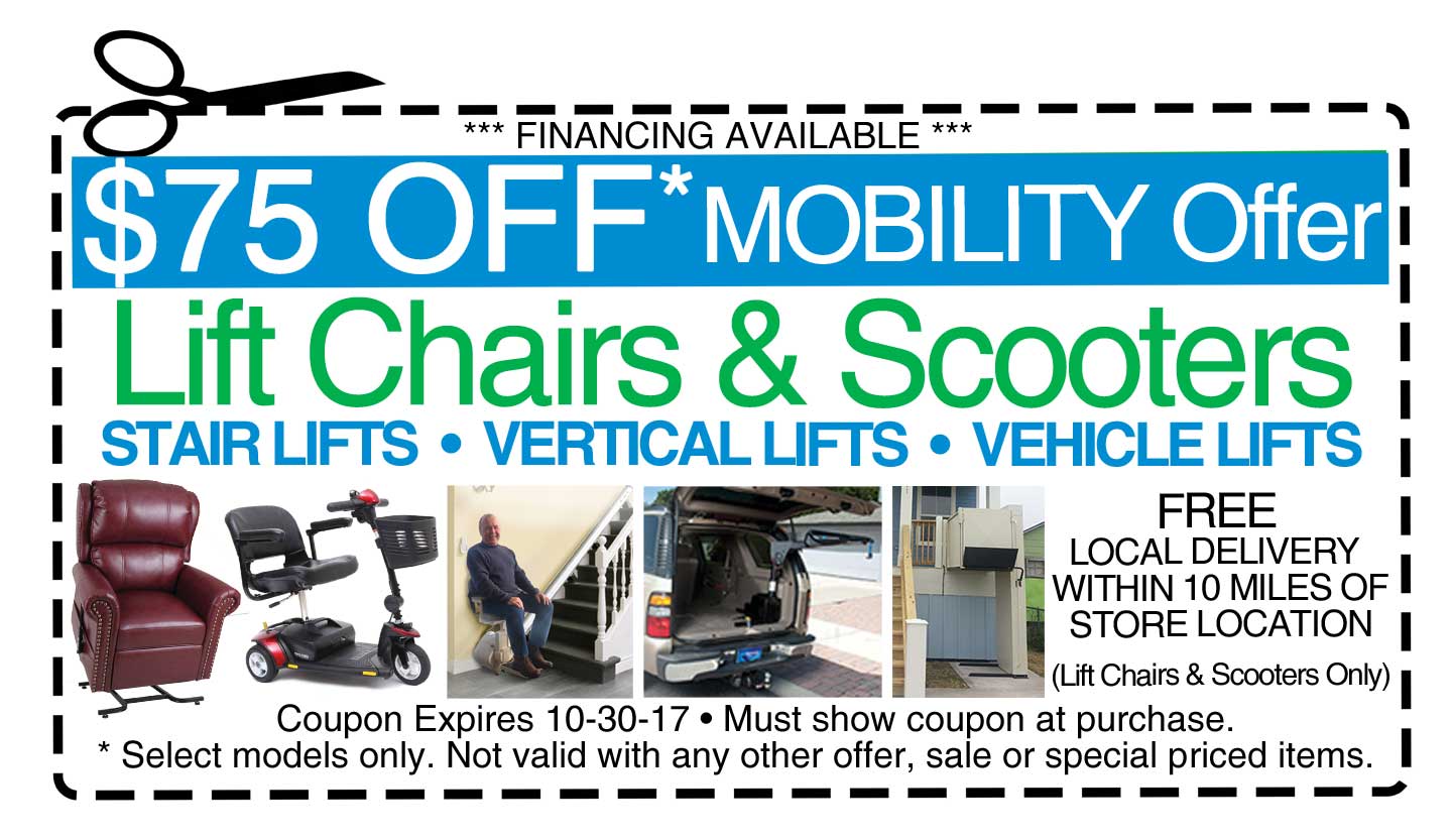 $75 Off Mobility Lifts