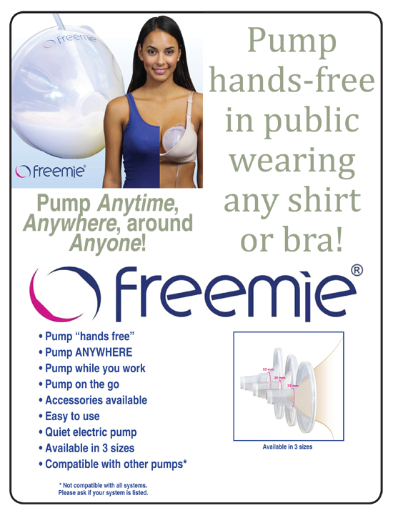 Freemie - Hands Free Breast Pump System